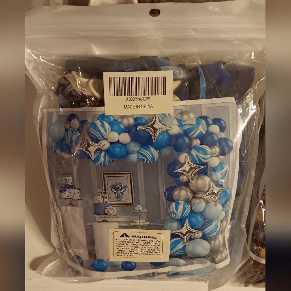 Party! Airballon Garland Birthday Wedding etc. Decoration. Brand New.